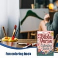 thumbnail image 7 of Neoyler Calm Bible Verse Coloring Book Christmas Indoor Decorations Mindful Relaxation with Uplifting Scripture Pages Suit for Quiet Evenings and Bible Study Multicolor 8.3in, 7 of 7