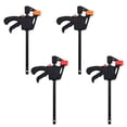 thumbnail image 1 of 4Pcs Woodworking F-Clamp Tool Universal Clamp Plank Strength F-Clamp Fast Type, 1 of 9