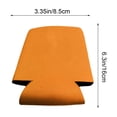 thumbnail image 3 of Insulated Plastic Can Cooler Sleeve, Foldable 12oz Standard Drink Can Cover, Leakproof Beverage Can Holder for Party Camping, 3 of 6