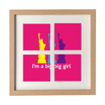 thumbnail image 1 of Ingles - emocional de las mujeres Lyrics Pantalla de escritorio de pared de marco 4 aperturas, 1 of 4