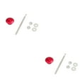 thumbnail image 3 of Wweixi Modification de la Voiture Verrouillage du Capot Élégant et Léger Différents Styles Offerts Rouge DP17-32 2Set, 3 of 6