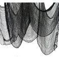 thumbnail image 3 of Tela de Terror de Halloween, 200 x 500 cm Hilo de algodón Negro Decoración de Terror de Fiesta de Halloween, Decoraciones de Terror para Colgar en Puertas y Ventanas Ormromra LKX-1862, 3 of 4