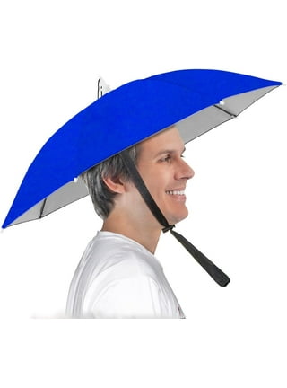 Umbrella hats sun Protection 30inch Hands Free Waterproof Elastic