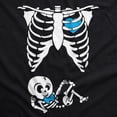 thumbnail image 2 of Camisa de maternidad Crazy Dog Camisetas Halloween Skeleton XXL, 2 of 9
