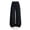 Black, variant on Chbgutlmr Girls Denim Pants High Waist Flat Front Straight Leg Jeans Casual Loose Trendy Plain Trousers with Pockets