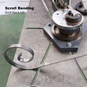 KAKA INDUSTRIAL Universal Bender, High Capacity Metal Bender, Strip Steel, Flat Steel, Round Steel, Angle Steel Rod Bender, Hot and Cold, Bar Bending Machine SBG-40