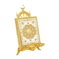 thumbnail image 3 of GROWTH TANK Islamic Muslim Quran Box with Stand Fancy Multifunctional Birthday Gift Gold M, 3 of 9