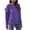 Purple, variant on Fesfesfes Ladies Sweater Casual Pure Color Drop Shoulder Sweater Tops for Women Long Sleeve Loose Knitted Sweater Tops on