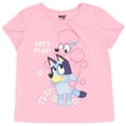 thumbnail image 2 of Conjunto de Remera y Falda de Tul para Bebés Niñas Bluey 12 Meses, 2 of 5