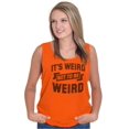 thumbnail image 4 of Its Weird Not Be Weird Nerd Geek Cute Tank Top T Shirts Men Women Brisco Brands S, 4 of 6