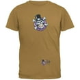 thumbnail image 1 of Skull & Crossbones Top Hat Logo Rust Adult T-Shirt, 1 of 1
