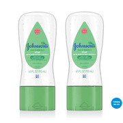 Johnson's Baby Oil Gel with Aloe Vera & Vitamin E, 6.5 fl. oz (Pack of 2)