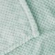 thumbnail image 2 of Flannel Throw Blanket, 127x178 CM Soft Sofa Throws, Waffle Fleece Throws for Sofa, Mint Green Blanket, 2 of 4