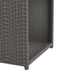 thumbnail image 5 of WestinTrends Coastal 2-Piece HDPE Rattan Wicker Outdoor Side Table Set, Gray, 5 of 7