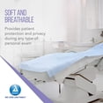thumbnail image 4 of Dynarex Drape Sheets, 2-Ply Tissue, Disposable Paper Sheets Used by Medical Professionals for Patient Privacy and Protection, 40" x 60," 2-Ply, Blue, 1 Case of 100, 4 of 7