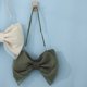 thumbnail image 3 of Bolso bandolera de lona Sunnimix Bowknot para mujer y estudiante verde 43 cm 49 cm 36 cm, 3 of 6