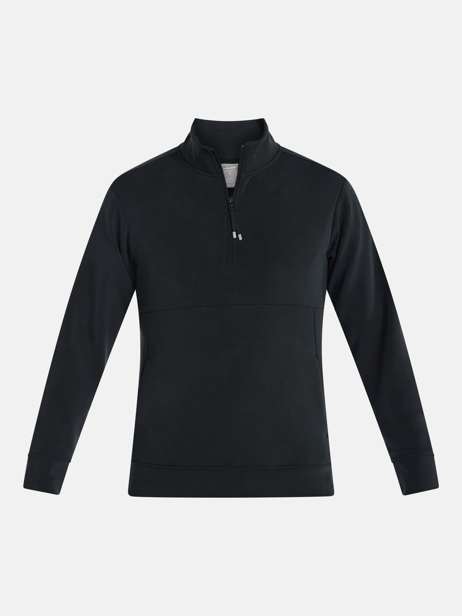 Avia Men's Twill ScubaKnit Quarter Zip Pullover Sweatshirt, Sizes XS-4XLT