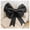 Black, variant on Extra Large Bow Decorative Bow DIY Giant Bow Giant Large Red Bow Car Bow Gift Bow for Wedding Party Pink 50 cm
