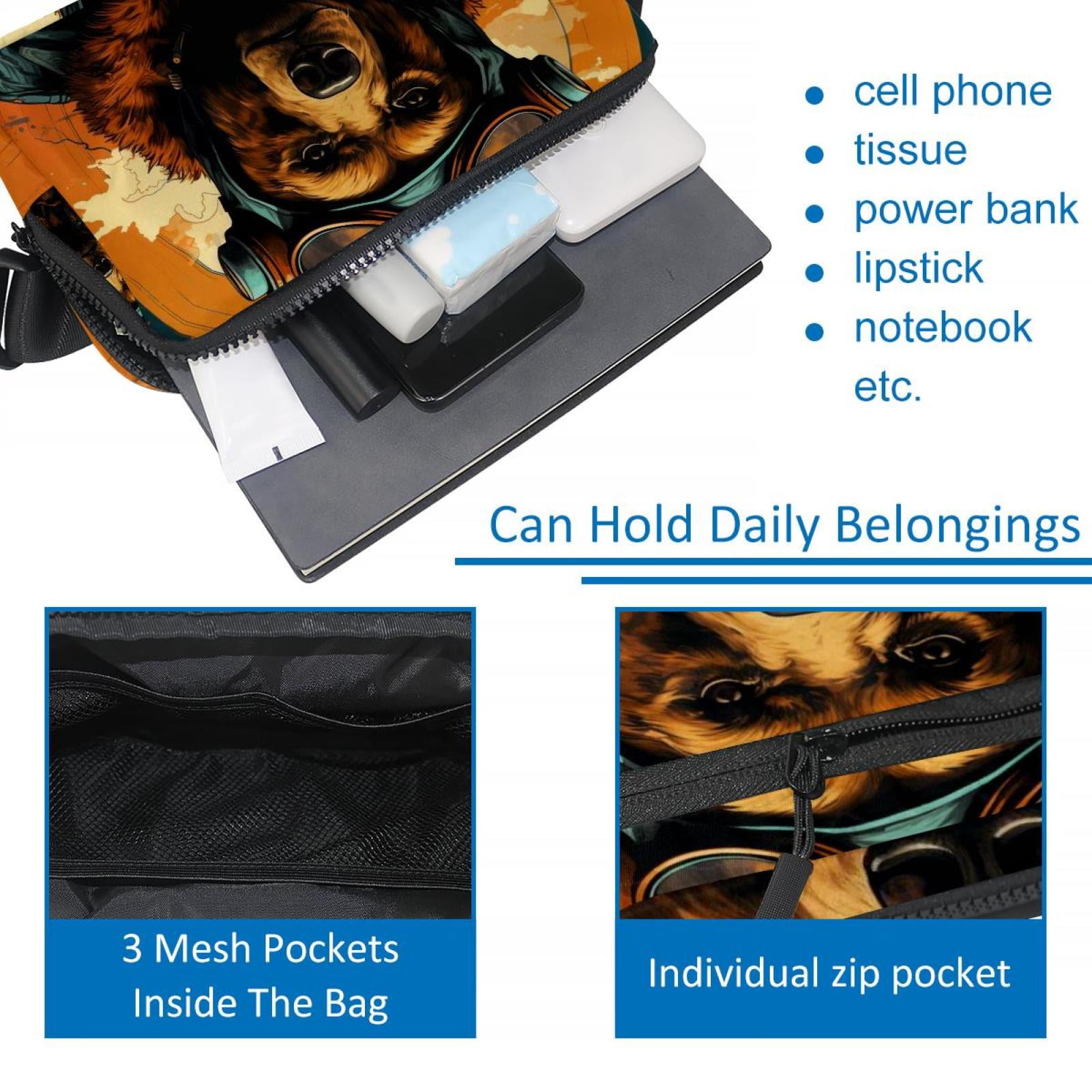 Bears Running Belt Fanny Packs Waist Packs with Extension Strap Unisex Lightweight Adjustable