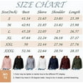 thumbnail image 6 of Women Fall Hoodies Sweater Casual Pullover Waffle Casual Long Sleeve Shirts Drawstring Loose Hooded Sweatshirt with Pocket, 6 of 6