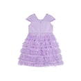thumbnail image 5 of Kensie Girl Ruffle Mesh Special Occasion Dress, Sizes 4-16, 5 of 6