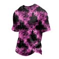 thumbnail image 2 of Halloween Shirts for Men Funny Pumpkin Ghost Print Graphic Halloween Tshirts Round Neck Short Sleeve Halloween Tee Shirts, 2 of 5
