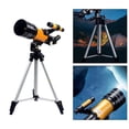 thumbnail image 3 of Telescope 70mm apertures 300mm for Adults Kids with Tripod Magnification 150x Fully Coated Glass Optics Astronomical Refracting Telescope CUTICAT Telescopio, 3 of 8