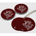 thumbnail image 4 of Inkdotpot Silver Foil Paper Hang Tags Baby It's Cold Outside Baby Shower Favor Tags 50 Pieces, 4 of 7