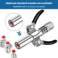 thumbnail image 3 of Acoplador de grasa Alta presión 10000 PSI Adaptador Conector Bloqueo en accesorios de herramientas JShteea  Para estrenar, 3 of 8