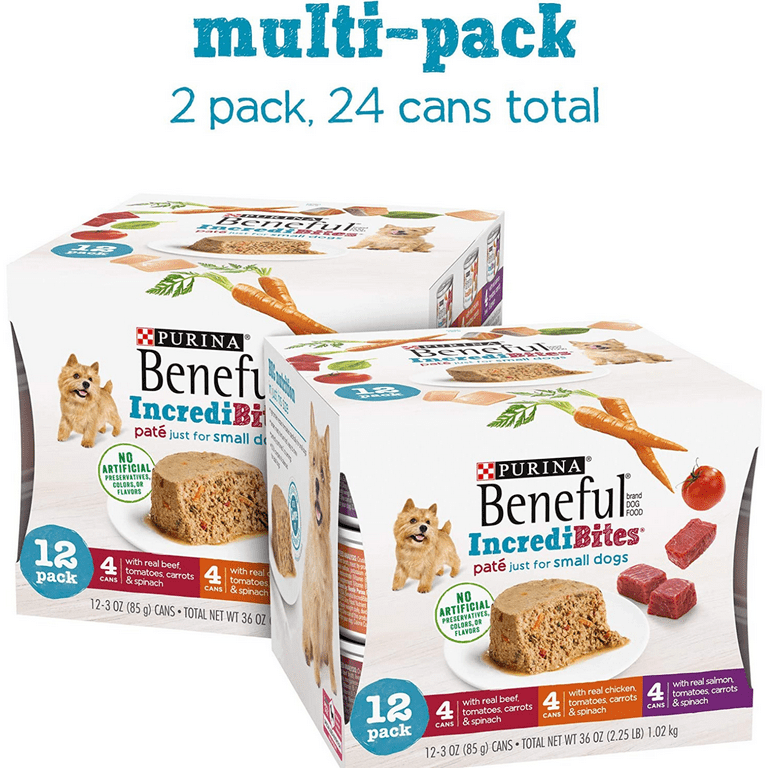 Purina Beneful Small Breed Wet Dog Food Variety Pack IncrediBites