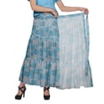 thumbnail image 2 of Moomaya Printed Flared Skirts For Women Long Length Casual Wear Summer Clothing, 2 of 6
