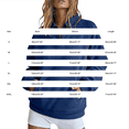 thumbnail image 5 of Half Zip Long Sleeve Sweatshirt for Women Loose Fit Stand Collar Pullover Tops, 5 of 5