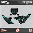 thumbnail image 3 of Kalair GFX Graphics Kit for Husqvarna TX300 FX350 FX450 (2023+) Twitch Series, 3 of 5