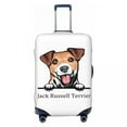 thumbnail image 1 of Custom Golden Retriever Dog Luggage Cover Elastic Travel Suitcase Protective Covers Fits 18-32 Inch, 1 of 1