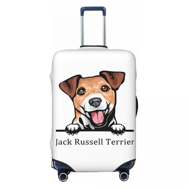 Custom Golden Retriever Dog Luggage Cover Elastic Travel Suitcase Protective Covers Fits 18-32 Inch