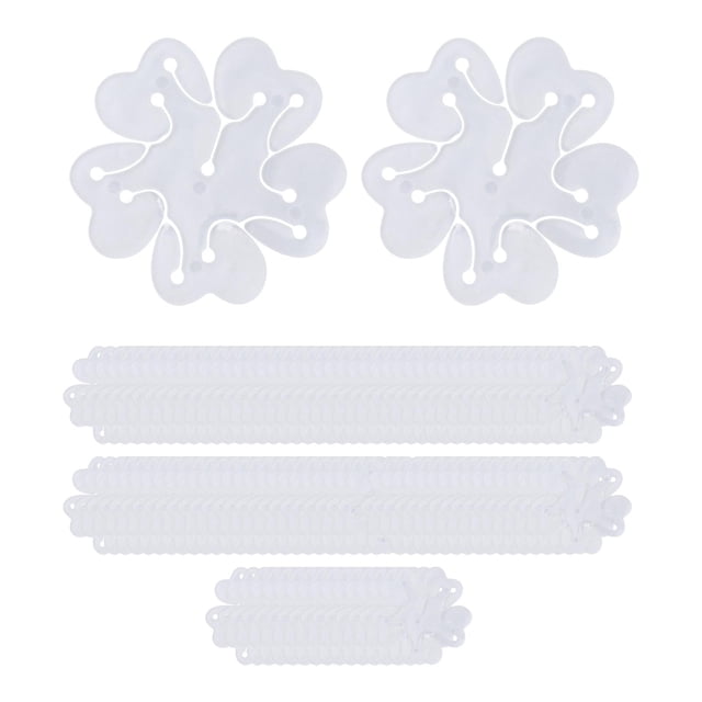 100 clips para globos, accesorios reutilizables para decoración de arcos de globos. Estilo A 256 pulgadas