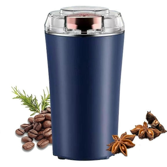 Coffee Grinder Electric, One Touch Push-Button Control Espresso Grinder for Beans, Spices, Grains and More