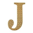 thumbnail image 6 of Efavormart 8" Letter J Gold Self-Adhesive Rhinestone Number Stickers for DIY Crafts, Handicraft Art, Graduation Cap Decorations Birthday Party, Wedding Alpha-Numeric stickers, 6 of 10