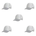 thumbnail image 3 of Gorra de béisbol para niñas Minnieouse Viseras de verano Ajustable transpirable Malla de viaje Hip Hop Gris, 3 of 6