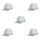 thumbnail image 3 of Sonducket Patchworks Sport Gorra de béisbol para niñas Viseras de verano Gorras Ajustable Transpirable Malla de viaje Hip Hop Sombreros Gris Type2 NO2, 3 of 6