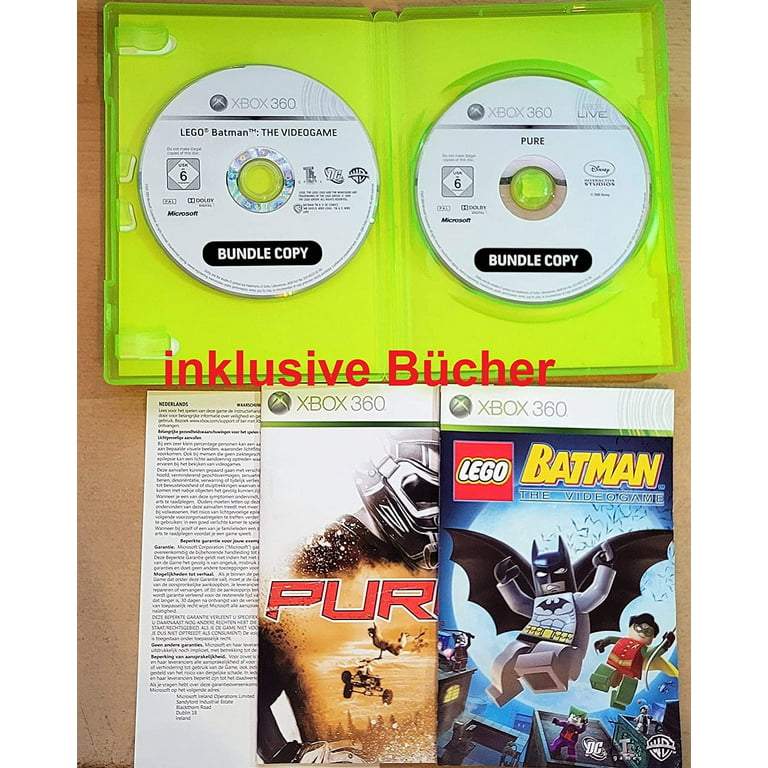 The LEGO Movie Videogame Xbox 360 + LEGO Batman + Pure Bundle of 3 Games!