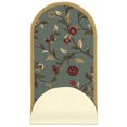 thumbnail image 2 of Ottomanson Ottohome Collection Non-Slip Rubberback Floral Leaves Design Indoor Rug, 2 of 5