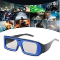 thumbnail image 2 of Osdhezcn 3D Visual Effect Upgrade Style 3D Movie Game Glasses Clear and Quality Lens for Various Viewing Demands 3D Movie Glasses, 2 of 20