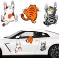 thumbnail image 1 of SHAR Cute Cat Car Sticker Pack (Set of 3), 1 of 5