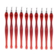 thumbnail image 1 of 10 Pcs Cuticle Trimmer Remover Pusher Dead Skin Callus Removal Fork Dead skin fork Brown, 1 of 5