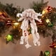 thumbnail image 4 of Decoración grande de árbol de Navidad con lazo de lentejuelas | Cinta de Nylon Spandex Multicolor 11.8x13.77in | Arreglo de escena festiva, envoltura de regalo, decoración de fiesta navideña, 4 of 6