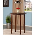 thumbnail image 6 of Contemporary Home Living 38.75” Antique Brown Walnut Round Pub Table, 6 of 7
