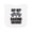 AA-White, variant on Inktastic My 1st Racing Season Checkered Flags Baby Terry Cloth Bib