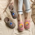 thumbnail image 4 of Zapatillas de invierno cálidas de Sonic The Hedgehog de Anime para hombre y mujer, zapatos de algodón para el hogar, zapatillas antideslizantes suaves de terciopelo para interiores con dibujos animado, 4 of 5