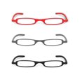 thumbnail image 6 of SLIMVIEWS 3- PACK LIGHTWEIGHT DURABLE +1.50 READING GLASSES WITH ONE SLIM CASE, 6 of 7